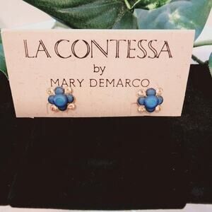 LA CONTESSA BY MARY DEMARCO VINTAGE EARRINGS